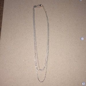Sliver layered choker!